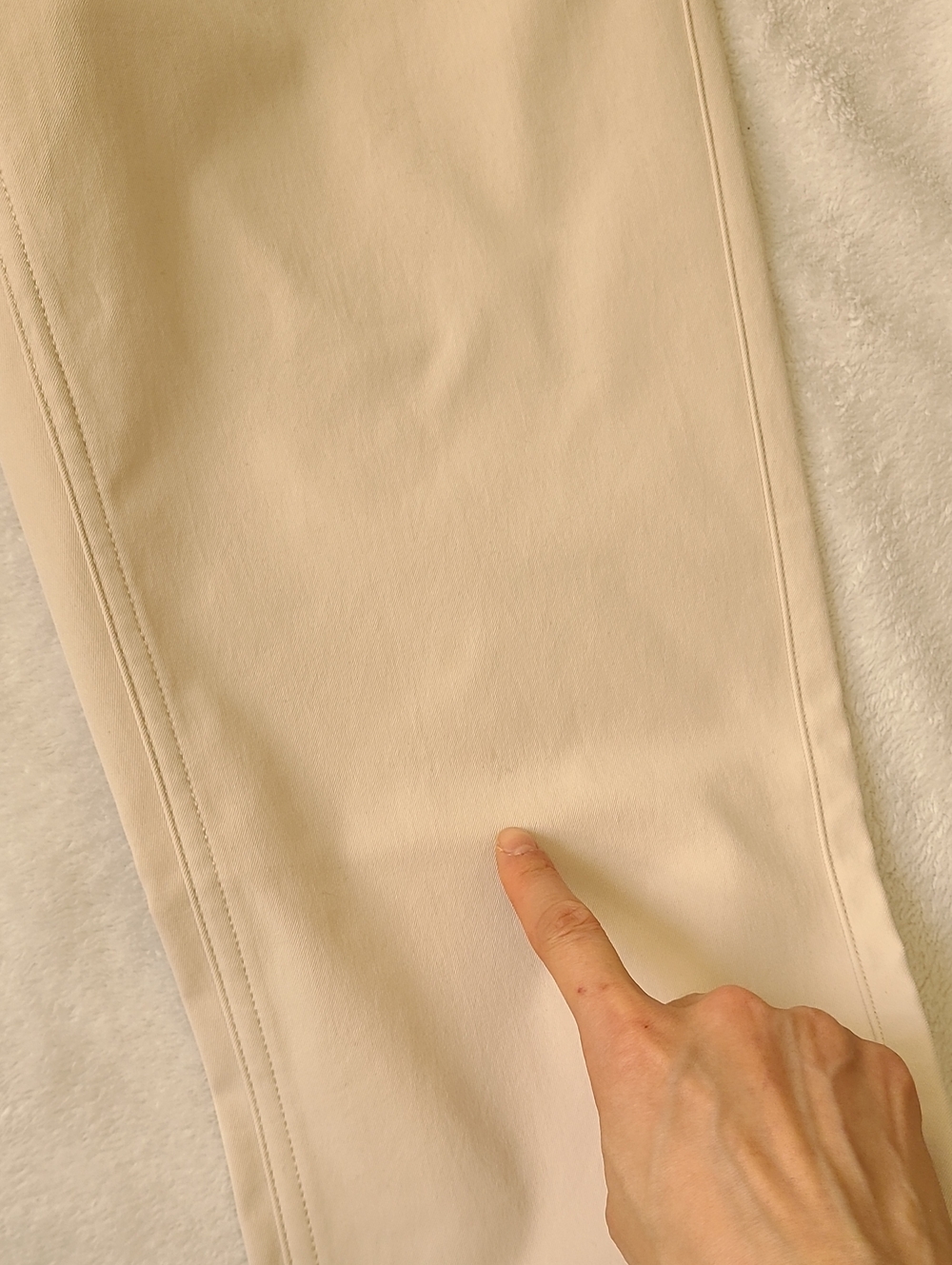 Marine Layer NEW The 5-Pocket Undercover Tech Pant 30x30 Bone Slim Straight Fit - Picture 5 of 8